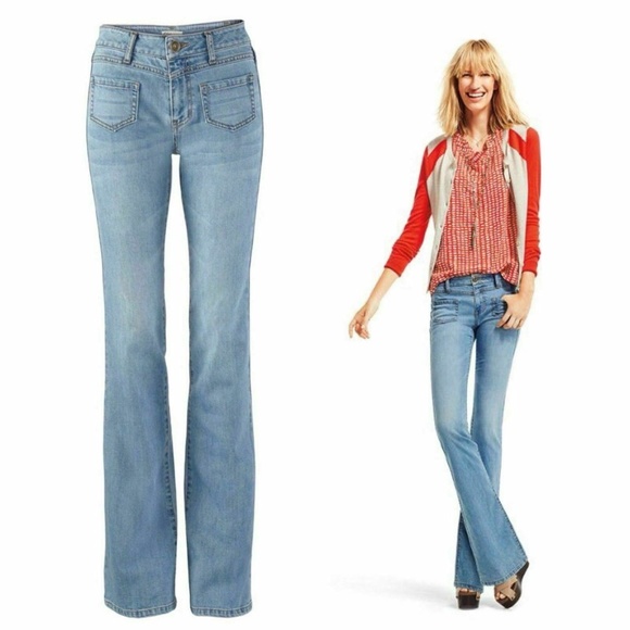 CAbi Denim - NWT CAbi Flare Jeans Light Wash HW6232